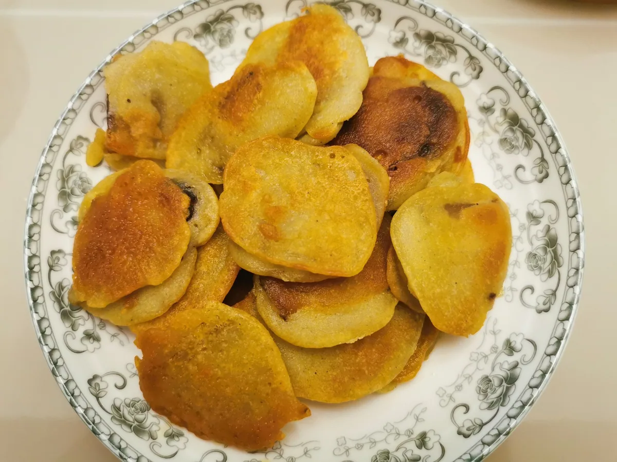 茄子肉煎饼